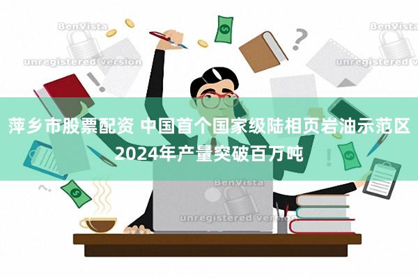 萍乡市股票配资 中国首个国家级陆相页岩油示范区2024年产量